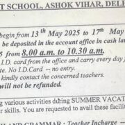 Montfort school swimming camp – Swimming Academy for Kids in Ashok Vihar North Delhi