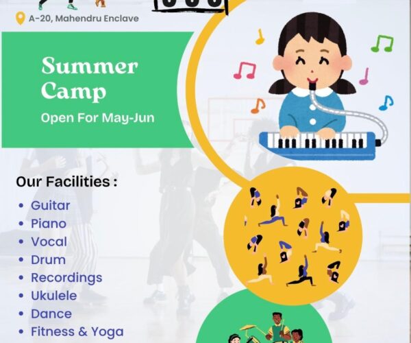 Art 360 Summer Camp – Music Summer Camp for Kids in Model Town North Delhi