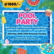 Kiddie Kingdom Pool Party in West Patel Nagar