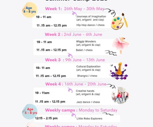 kids harbour – Summer Camp for Kids in Hauz Khas Enclave South Delhi