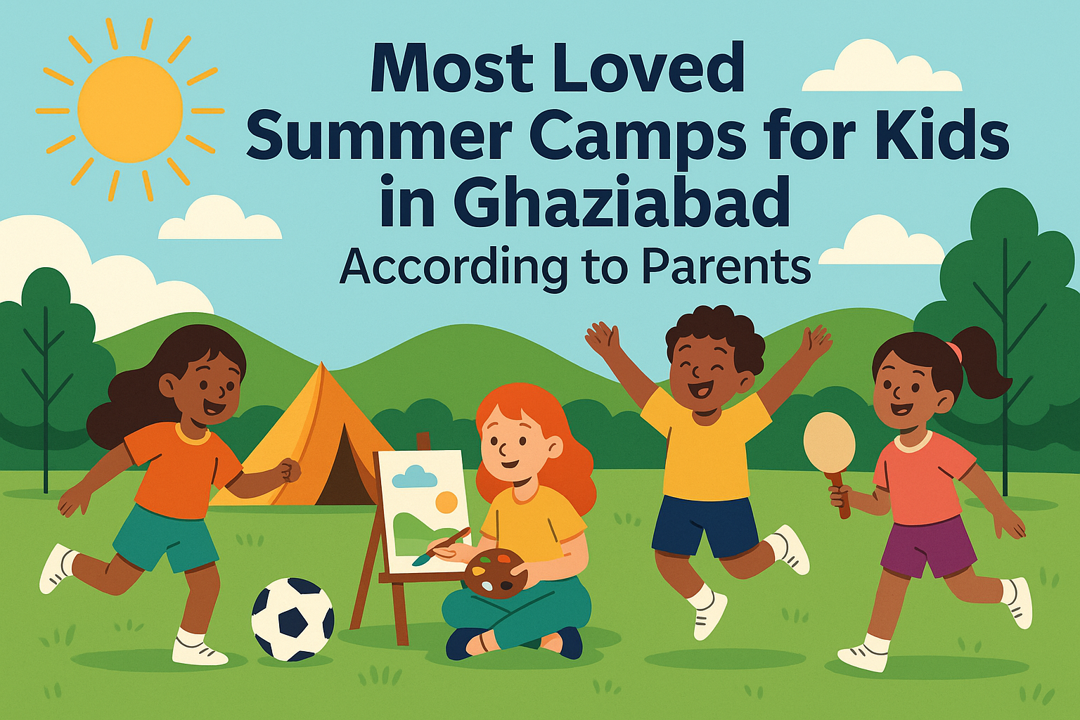 Most Loved Summer Camps for Kids in Ghaziabad According to Parents