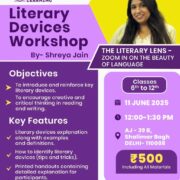 Level up Learning – Literary Devices Workshops in Shalimar Bagh, New Delhi