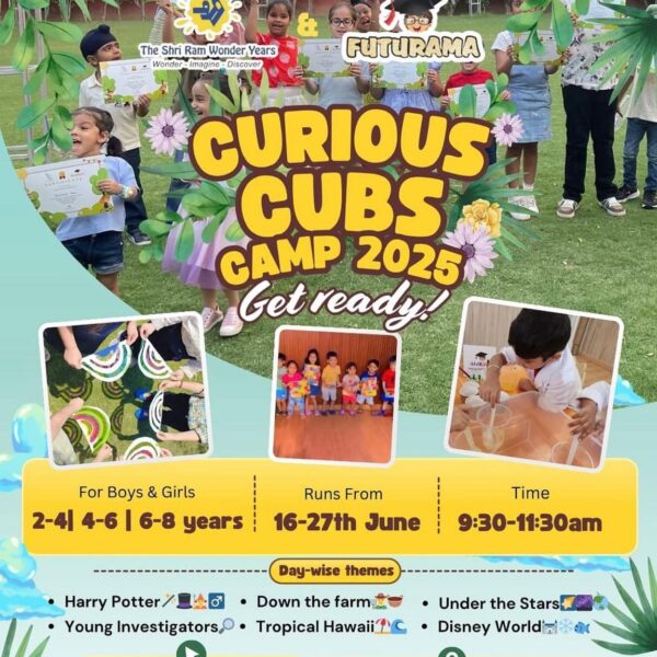 Shriram wonder Years - Summer Camp for Kids in Pitampura North Delhi