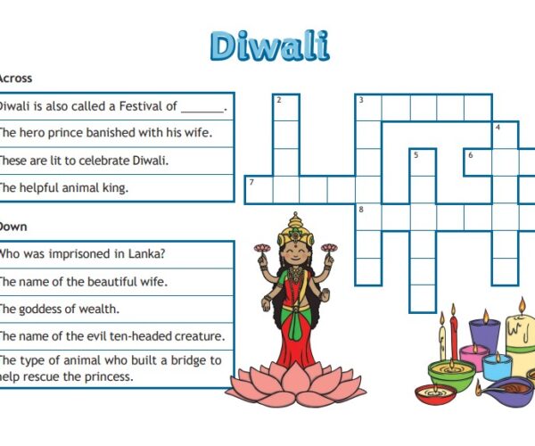 Diwali Worksheet for Kids