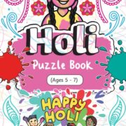 Holi Puzzle Worksheet for Kids