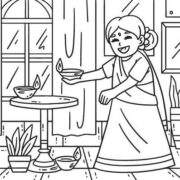 Diwali Worksheet for Kids