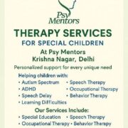 PSY mentors – Special Education School for Kids in Krishna Nagar East Delhi
