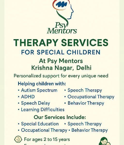 PSY mentors - Special Education School for Kids in Krishna Nagar East Delhi