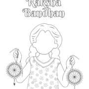 Raksha Bandhan Worksheet for Kids