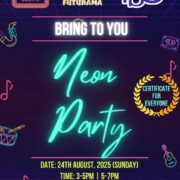 Futurama Neon Party for Kids in Punjabi Bagh West Delhi
