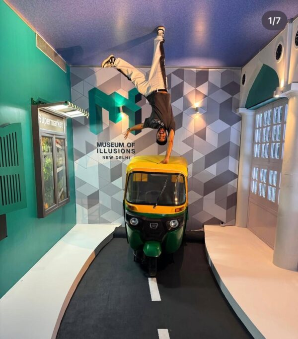 Musuem of illusions in Connaught Place