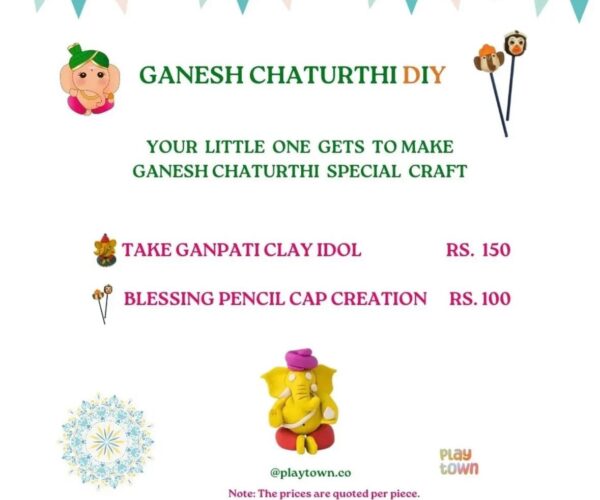 Ganesh Chaturthi Workshop for Kids in Vasant Kunj South Delhi