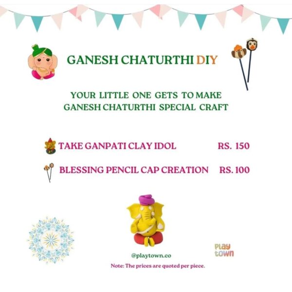 Ganesh Chaturthi Workshop for Kids in Vasant Kunj South Delhi