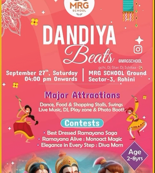 Dandiya Beats for Kids - Dandiya Events for Kids in Rohini North Delhi