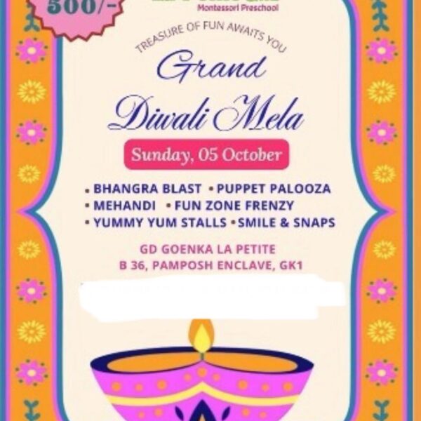 GD Goenka Diwali Mela for Kid sin Greater Kailash 1