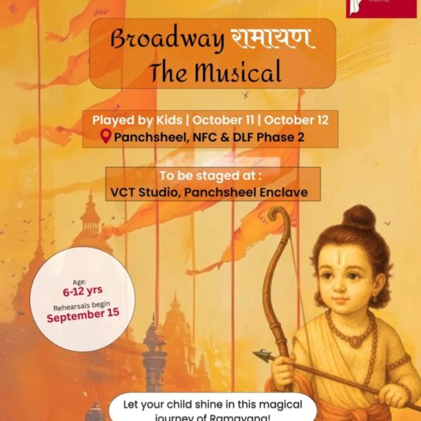 Velvet Curtain Theatre - Ramayana Theater Workshop for Kids in DLF Phase 2 Gurugram