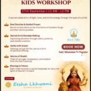 Navratri Special Kids Workshop in DLF Phase 1 Sector 26 A Gurgaon