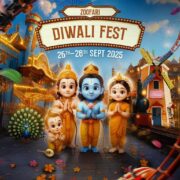 Republic of Zoofari Diwali fest for Kids in Dera Mandi