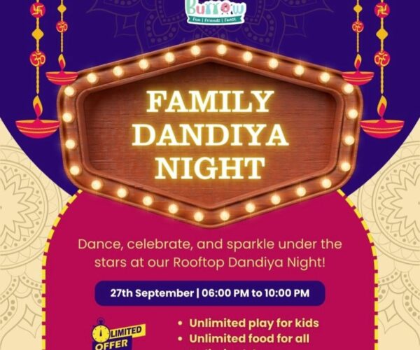 The Fun Burrow – Family Dandiya Night in Model Town Sector 82 A Gurgaon