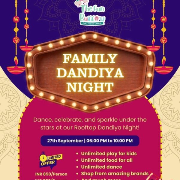 The Fun Burrow - Family Dandiya Night in Model Town Sector 82 A Gurgaon