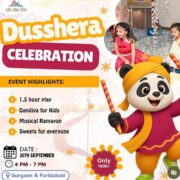 Zig Zag Zoh – Dussehra Celebration for Kids in Huda Staff Colony , Sector 16 , Faridabad