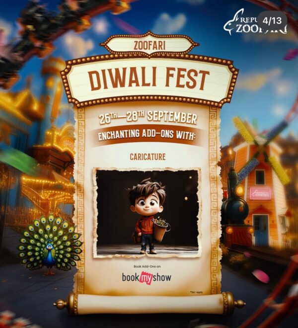 Republic of Zoofari Diwali Fest for Kids in Mandi South Delhi - Image 4