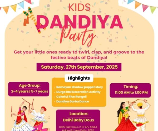 AWKIDZ – Kids Dandiya Party in Abdul Kalam Road Central Delhi