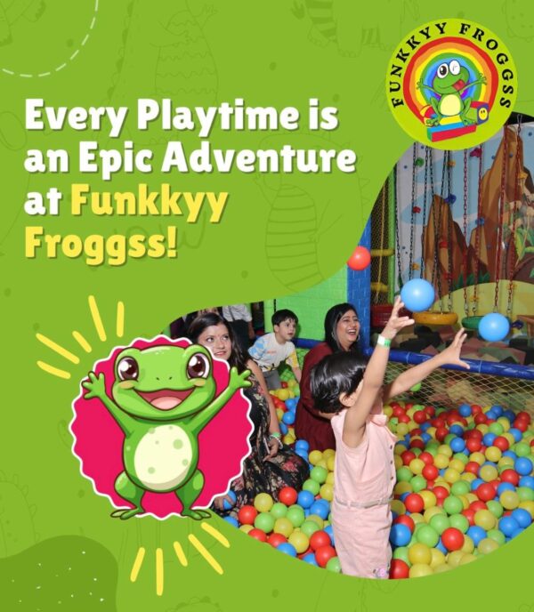 Funkkyy Froggss – Indoor Play Area, Gaming Arcade & Birthday Party Venue in Indirapuram - Image 3