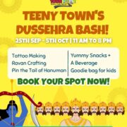 Teeny Town Dussehra Bash Events for Kids in Punjabi Bagh West
