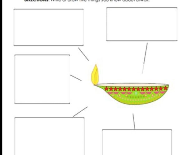Diwali Worksheet for Kids