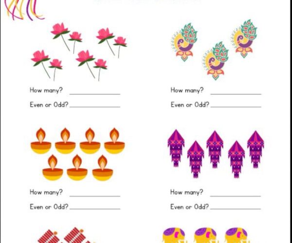 Diwali Worksheet for Kids