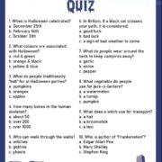 Halloween Worksheet for Kids