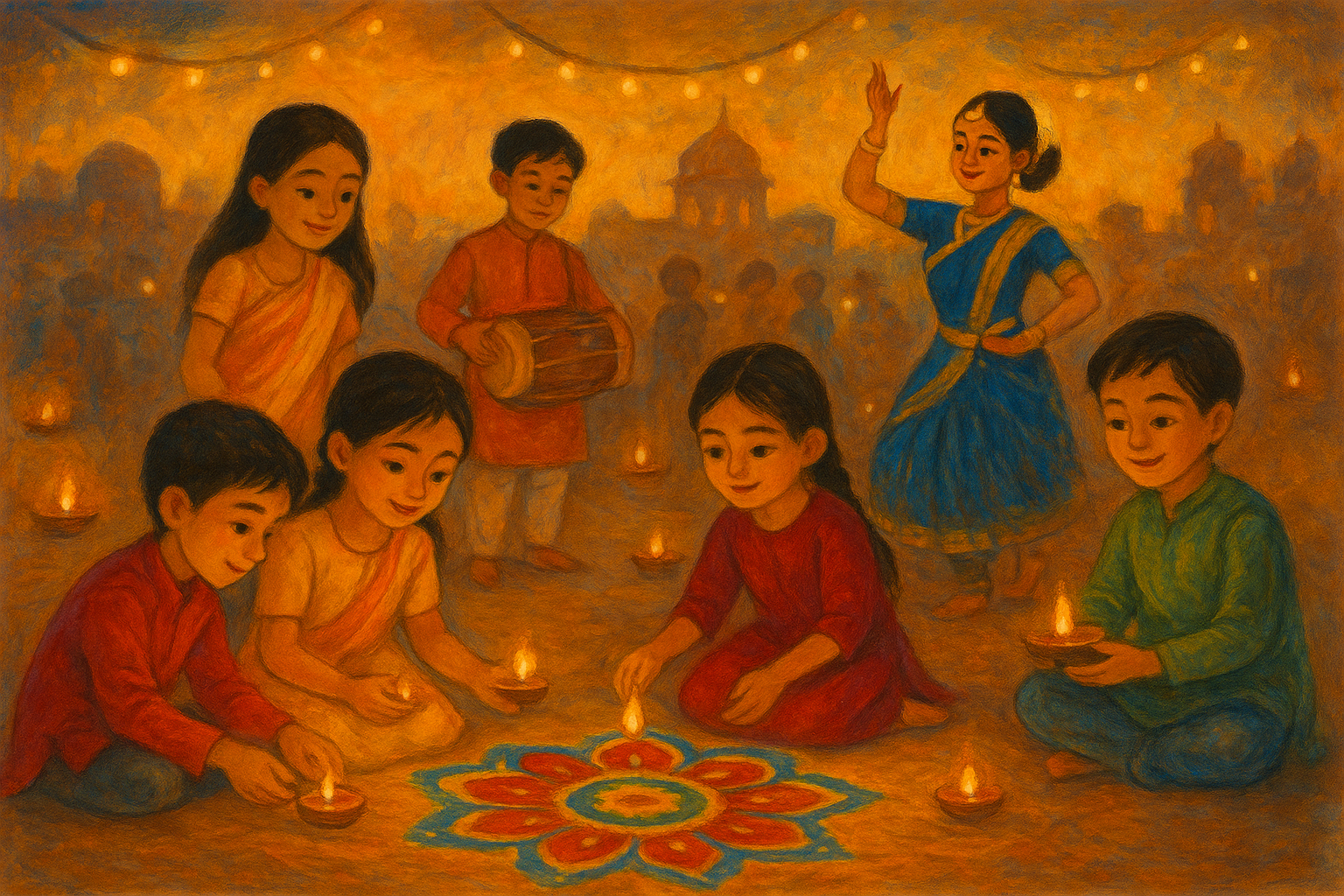 ๐ช How Diwali Events in Delhi Help Kids Learn About Indian Culture