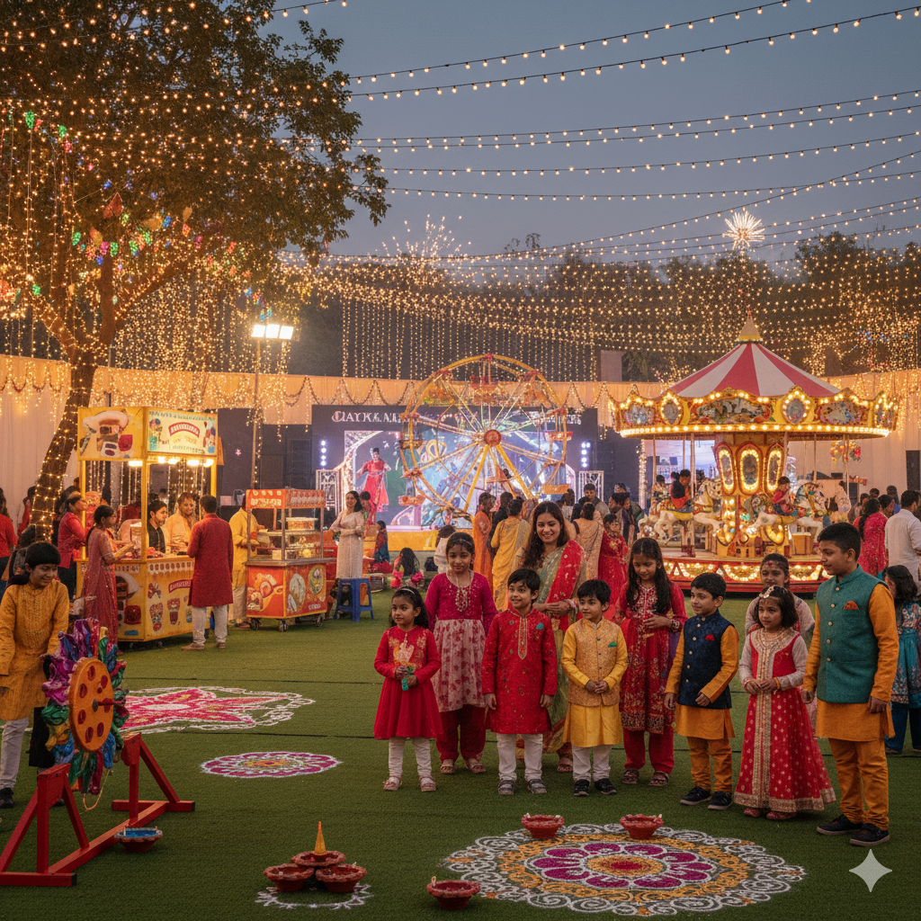 Best Diwali Melas for Kids in Delhi NCR 2025: Fun, Food & Family Entertainment
