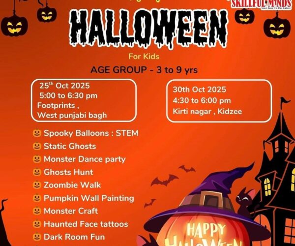Halloween Land- Halloween Events for Kids in Sainik Farms South Delhi