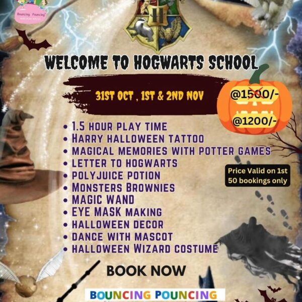 Bouncing Pouncing - Halloween Events for Kids in Pitampura North Delhi