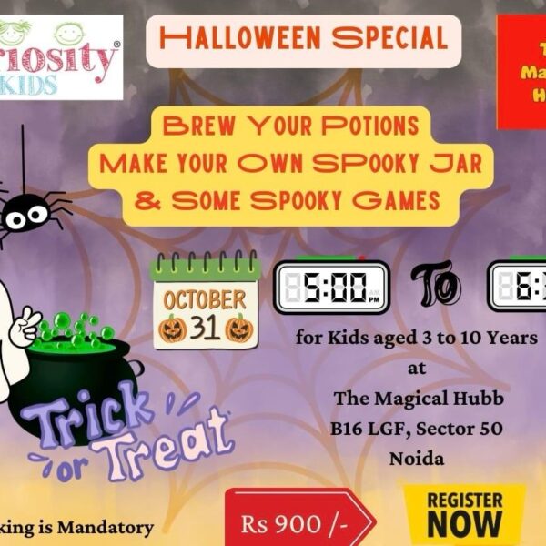 Curosity kids  - Halloween Events for Kids in Sector 50 Noida