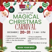 Teeny Towne Christmas Carnival for Kids in Anand niketan