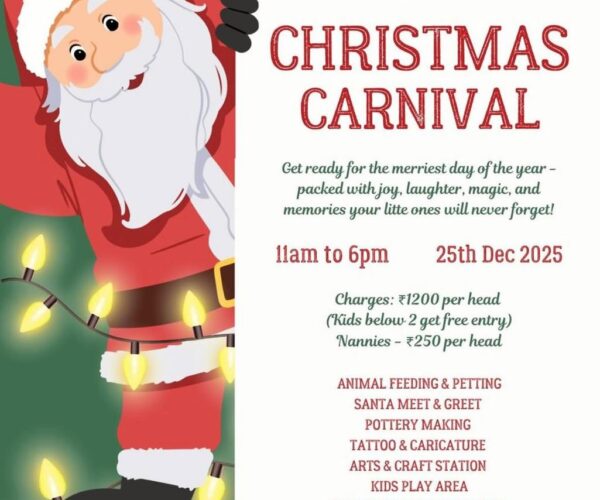 Nature Nest Christmas Carnival for Kids in Sector 58 Gurgaon