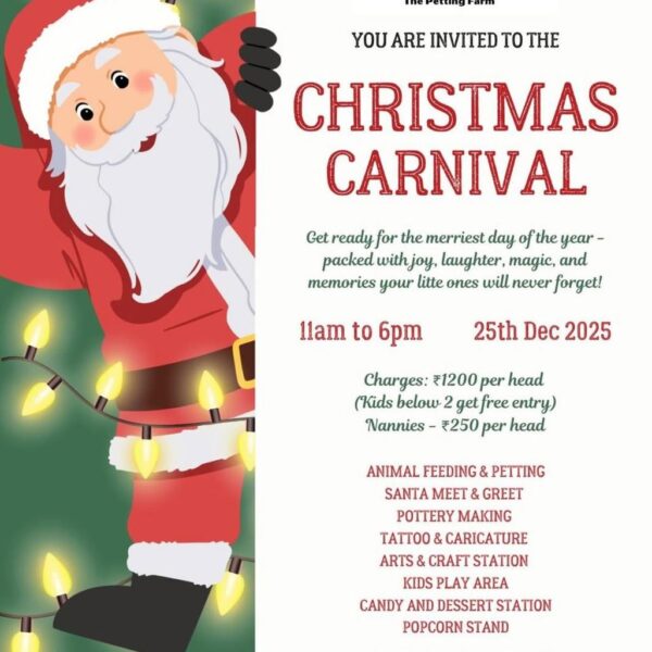 Nature Nest Christmas Carnival for Kids in Sector 58 Gurgaon