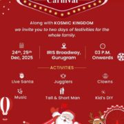 Kosmickingdom Christmas Carnival for Kids in Gurgaon