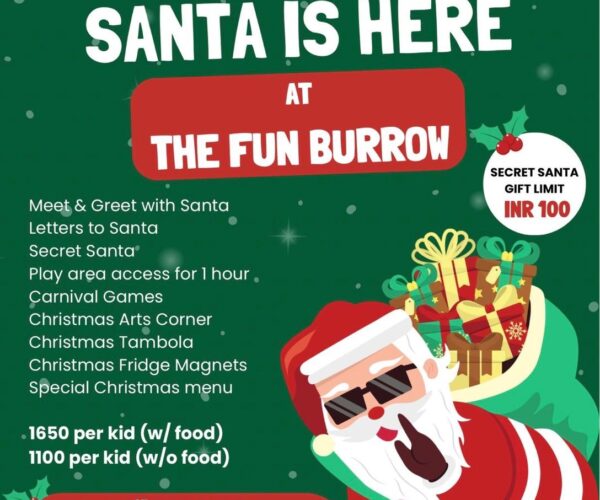 The Fun Burrow Christmas Carnival for Kids in Sector 82 A Gurgaon