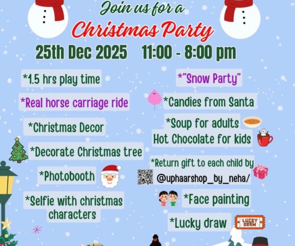 Bouncing Pouncing Christmas Carnival for Kids in Pitampura North Delhi