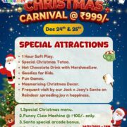 Jack and Joey Christmas Carnival for Kids in Ashok Vihar Phase 2 North Delhi