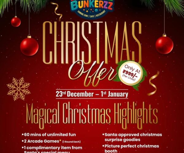 Funkerzz Bunkerzz Christmas Carnival for Kids in Adarsh Nagar North Delhi
