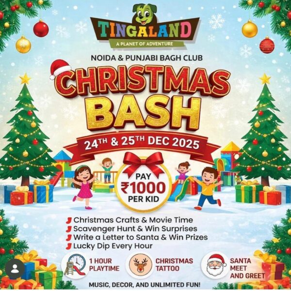 Tingaland Christmas Carnival for Punjabi Bagh West Delhi