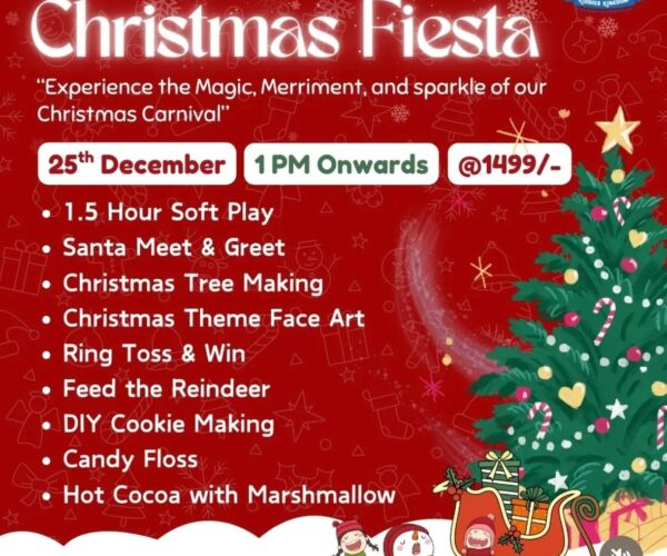 kiddie kingdom Christmas Carnival for Kids in Patal Nagar West Delhi