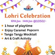Kiddiekingdom Lohri for kids Patel Nagar Delhi