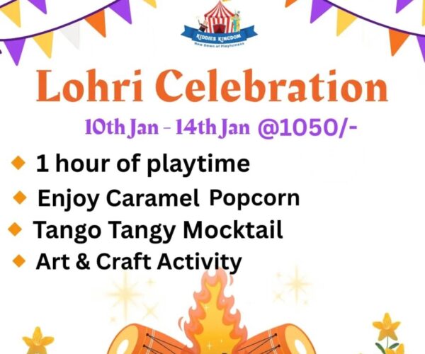 Kiddiekingdom Lohri for kids Patel Nagar Delhi