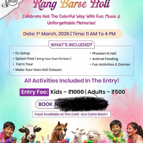 Tuk Tuk Gilhari - Holi Celebration Events for Kids in Kadarpur Gurgaon
